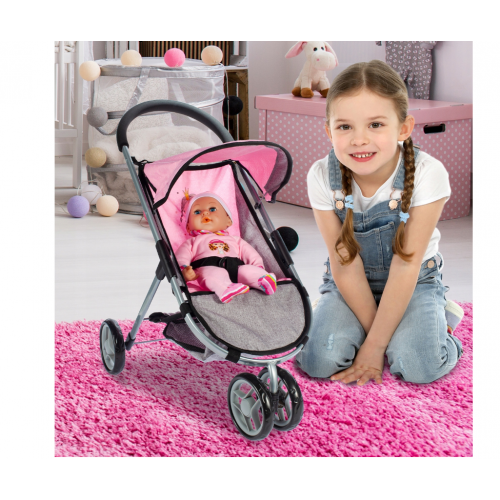 Коляска для кукол Princess со складным навесом (104261)