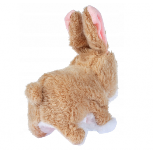 Interaktīva rotaļlieta - zaķa plīša berniēm (107254)