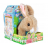 Interaktīva rotaļlieta - zaķa plīša berniēm (107254)