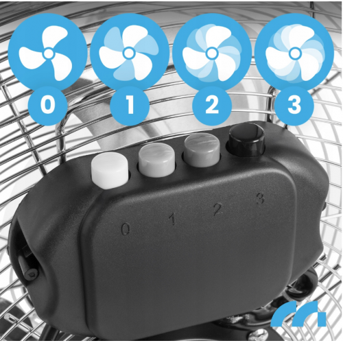 Grīdas ventilators 45 cm 80 W no MalTec (107653)