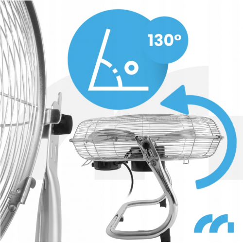 Grīdas ventilators 45 cm 80 W no MalTec (107653)