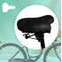 Pilsētas velosipēds MalTrack Citybike Dreamer 1 ātrums, melns, 28" + grozs piparmētru krāsā (107772)