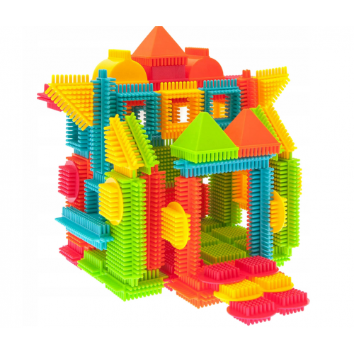 Bērnu konstrukcijas klucīši Vafeles 90 gab. Malplay (107902)