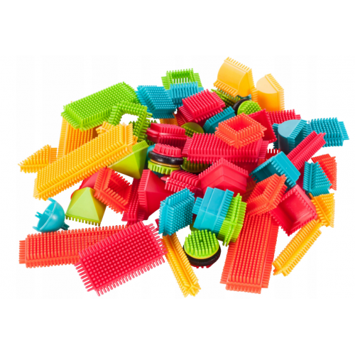 Bērnu konstrukcijas klucīši Vafeles 90 gab. Malplay (107902)