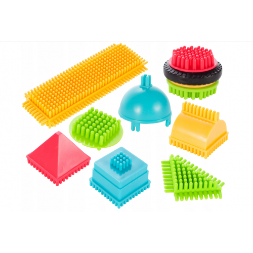 Bērnu konstrukcijas klucīši Vafeles 90 gab. Malplay (107902)