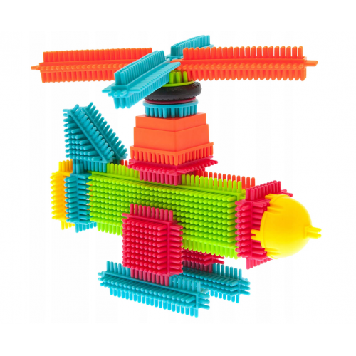 Bērnu konstrukcijas klucīši Vafeles 90 gab. Malplay (107902)