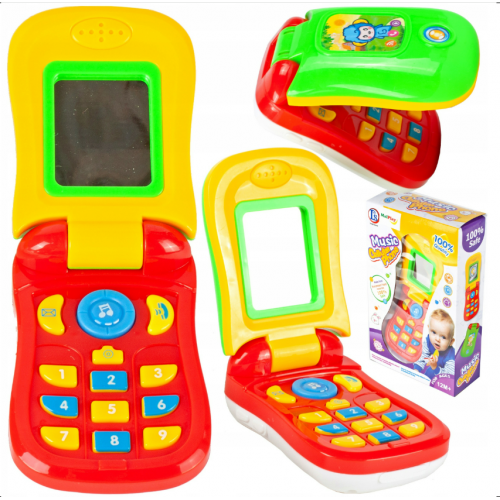 Interaktīva bērnu rotaļlieta - telefons Malplay (108270)
