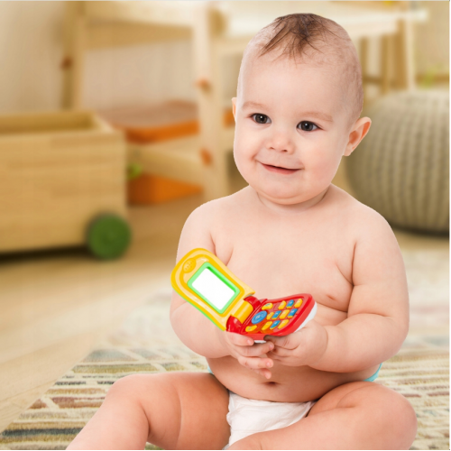 Interaktīva bērnu rotaļlieta - telefons Malplay (108270)