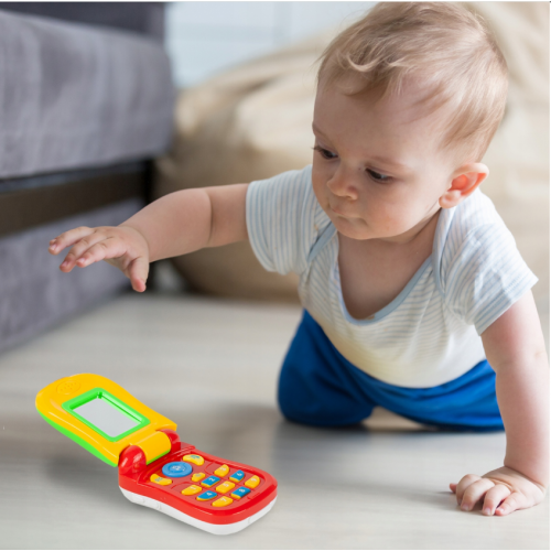 Interaktīva bērnu rotaļlieta - telefons Malplay (108270)