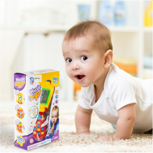 Interaktīva bērnu rotaļlieta - telefons Malplay (108270)