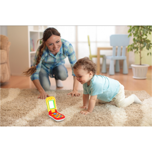 Interaktīva bērnu rotaļlieta - telefons Malplay (108270)