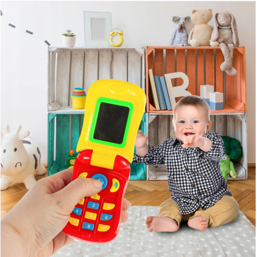 Interaktīva bērnu rotaļlieta - telefons Malplay (108270)