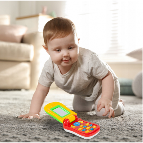 Interaktīva bērnu rotaļlieta - telefons Malplay (108270)