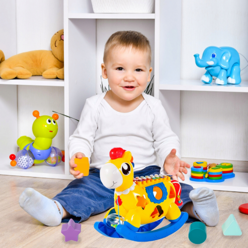 Interaktīva bērnu rotaļlieta - zirgs Malplay (108270)