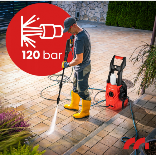 Augstspiediena tīrītājs 390 l/h.150bar.1400w no Maltec (109320)
