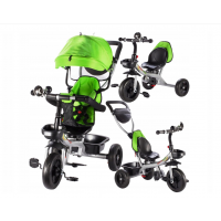 Bērnu trīsritenis - ratiņi - velosipeds 360° no MalPlay (109347)