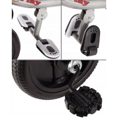 Bērnu trīsritenis - ratiņi - velosipeds 360° no MalPlay (109347)