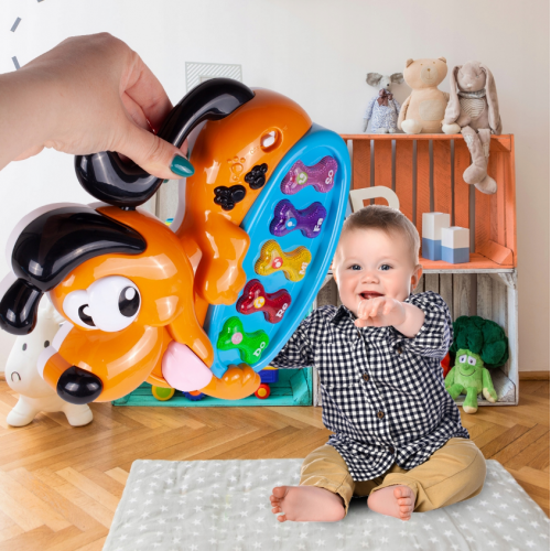 Interaktīva bērnu rotaļlietas - suns Malplay (109438)