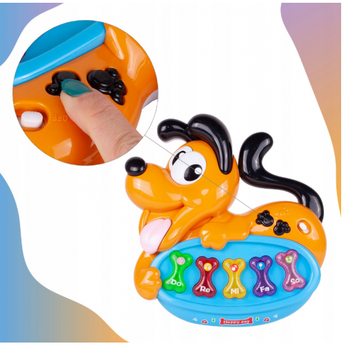 Interaktīva bērnu rotaļlietas - suns Malplay (109438)