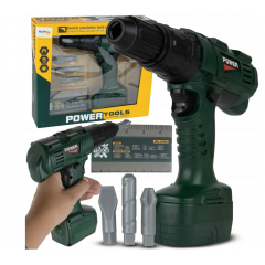 Bērnu rotaļlietu urbis ar akumulatoru darbināms skrūvgriežu komplekts Malplay (109683)