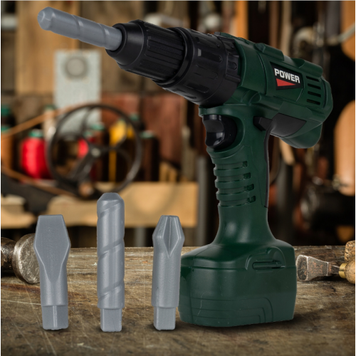 Bērnu rotaļlietu urbis ar akumulatoru darbināms skrūvgriežu komplekts Malplay (109683)