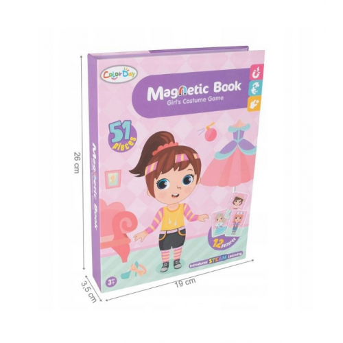 Interaktīva magnētiskā puzle meitenām (109828)