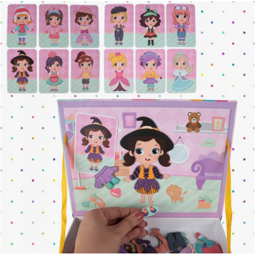 Interaktīva magnētiskā puzle meitenām (109828)