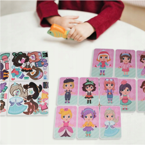 Interaktīva magnētiskā puzle meitenām (109828)