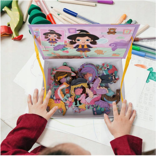 Interaktīva magnētiskā puzle meitenām (109828)