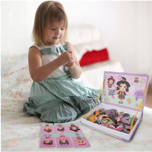 Interaktīva magnētiskā puzle meitenām (109828)