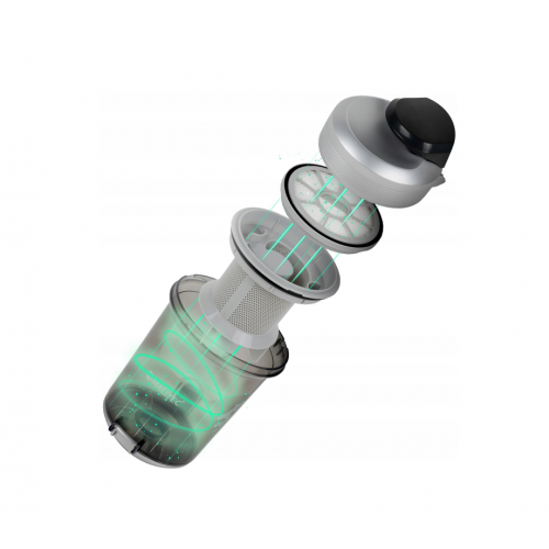 Putekļu sūcējs TURBO CYCLONE PRO-4000W 12 vienā + turbo birste no MalTec (109957 + 109960)