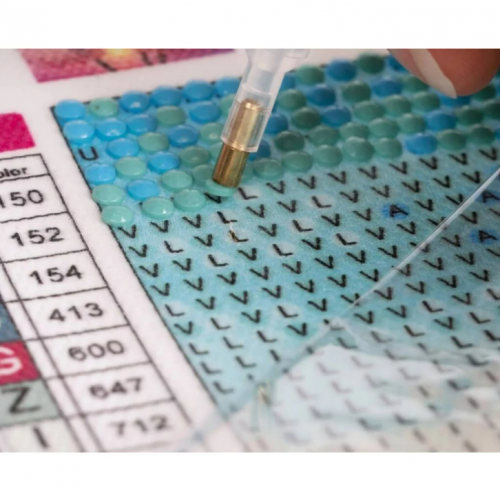 Dimanta mozaīka - izšuvums "Kaķis" 30x30cm (110193)