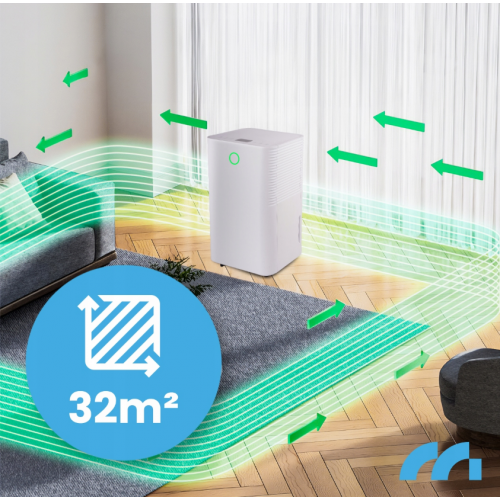 Осушитель воздуха , влагопоглотитель, Wi-Fi-таймер, 12 л/24 ч от MalTec (110328)