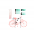 Pilsētas velosipēds MalTrack Citybike Dreamer 6 ātrumu melns 28" + grozs (110537)