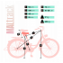 Sieviešu pilsētas velosipēds 28'' Maltrack (110543)