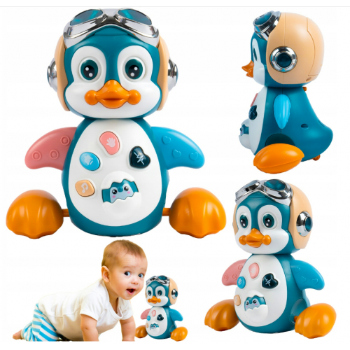 Bērnu interaktīva rotaļlieta "  Pingvīns " no Malplay (110759)