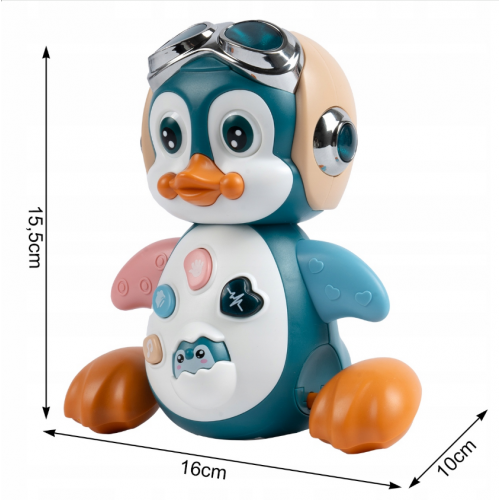 Bērnu interaktīva rotaļlieta "  Pingvīns " no Malplay (110759)