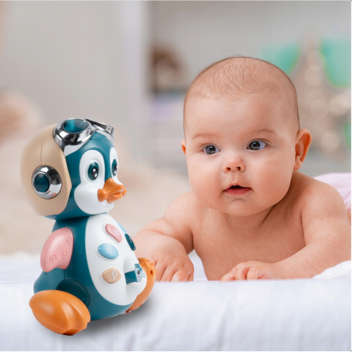 Bērnu interaktīva rotaļlieta "  Pingvīns " no Malplay (110759)