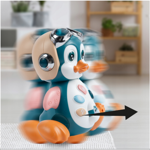 Bērnu interaktīva rotaļlieta "  Pingvīns " no Malplay (110759)