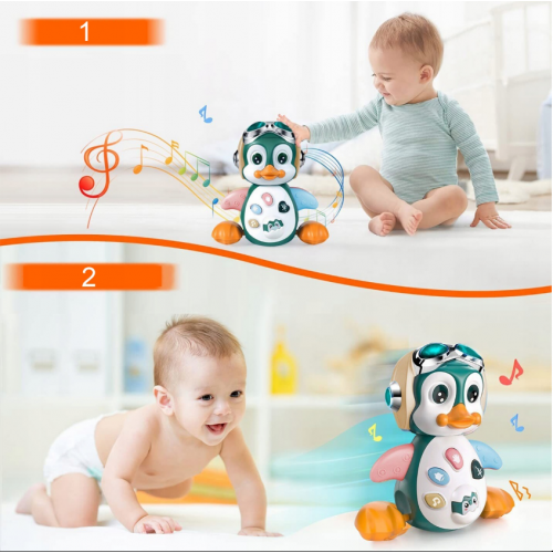 Bērnu interaktīva rotaļlieta "  Pingvīns " no Malplay (110759)