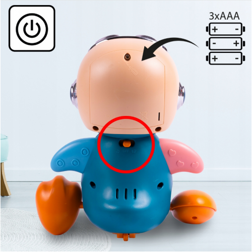 Bērnu interaktīva rotaļlieta "  Pingvīns " no Malplay (110759)