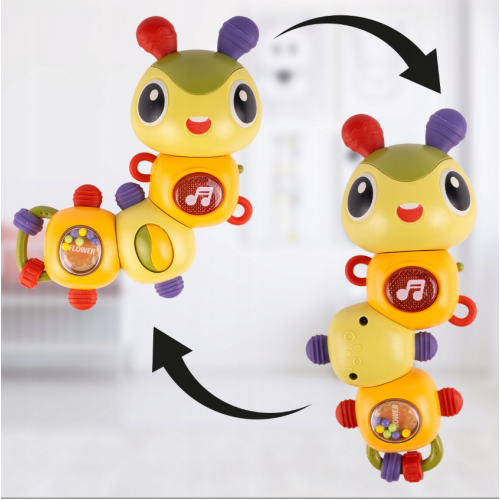 Interaktīva bērnu rotaļlieta - kāpūrītis Malplay (110784)