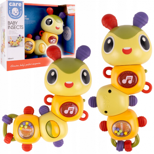 Interaktīva bērnu rotaļlieta - kāpūrītis Malplay (110784)