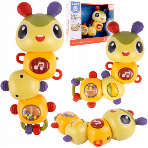 Interaktīva bērnu rotaļlieta - kāpūrītis Malplay (110784)