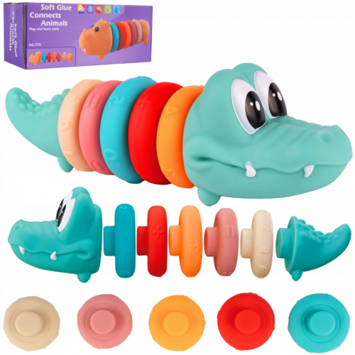 Interaktīva rotaļlieta bērniem - krokodils Malplay (110785)