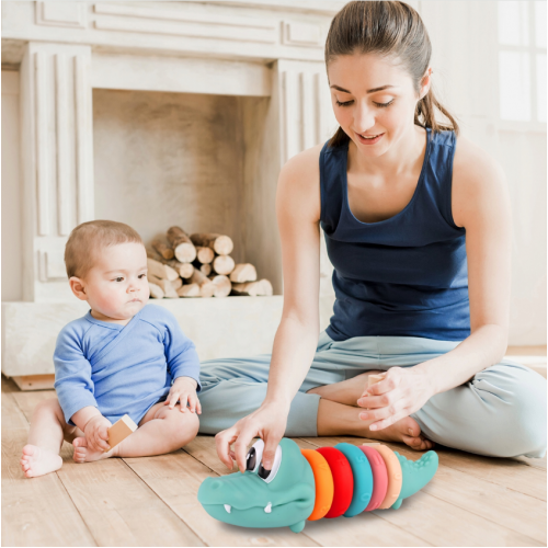 Interaktīva rotaļlieta bērniem - krokodils Malplay (110785)