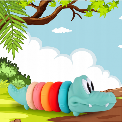 Interaktīva rotaļlieta bērniem - krokodils Malplay (110785)