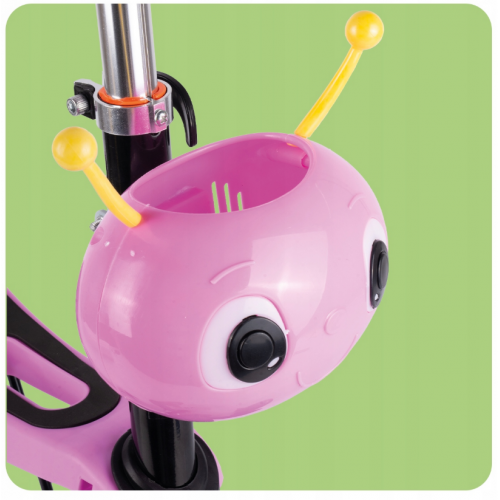 Trīsriteņu skrējritenis - balansieris + LED (111337)