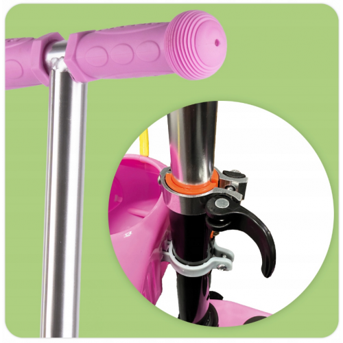 Trīsriteņu skrējritenis - balansieris + LED (111337)