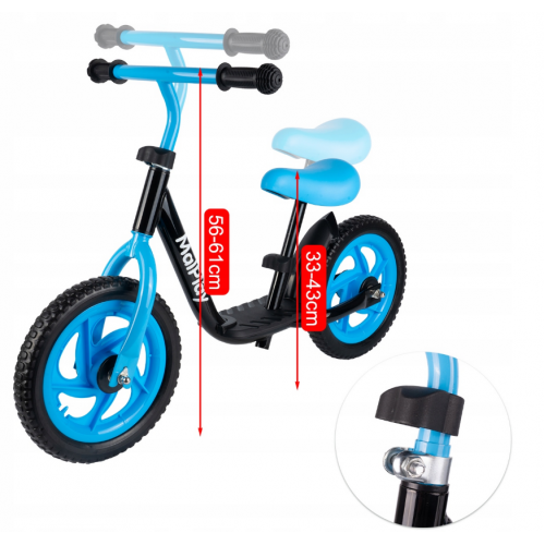 Bērnu divriteņu līdzsvara velosipēds Malplay (111340)